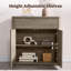 Buffet de rangement de 34,6 po de largeur avec tiroir et armoire à hauteur réglable Cesiro-123415711-115694078