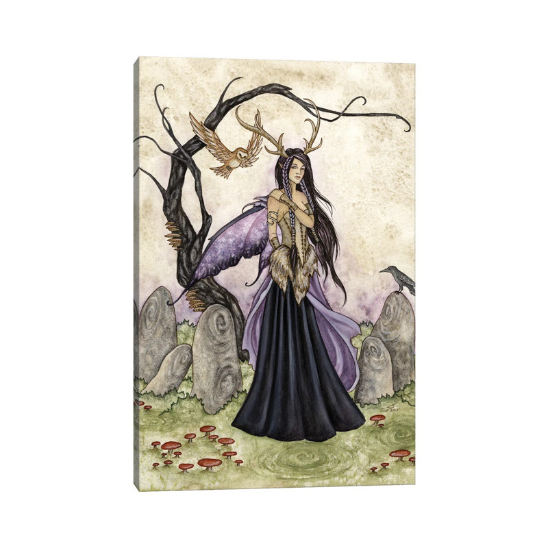 Wisdom by Amy Brown - Wrapped Canvas Print, 30.48 cm H x 45.72 cm W
