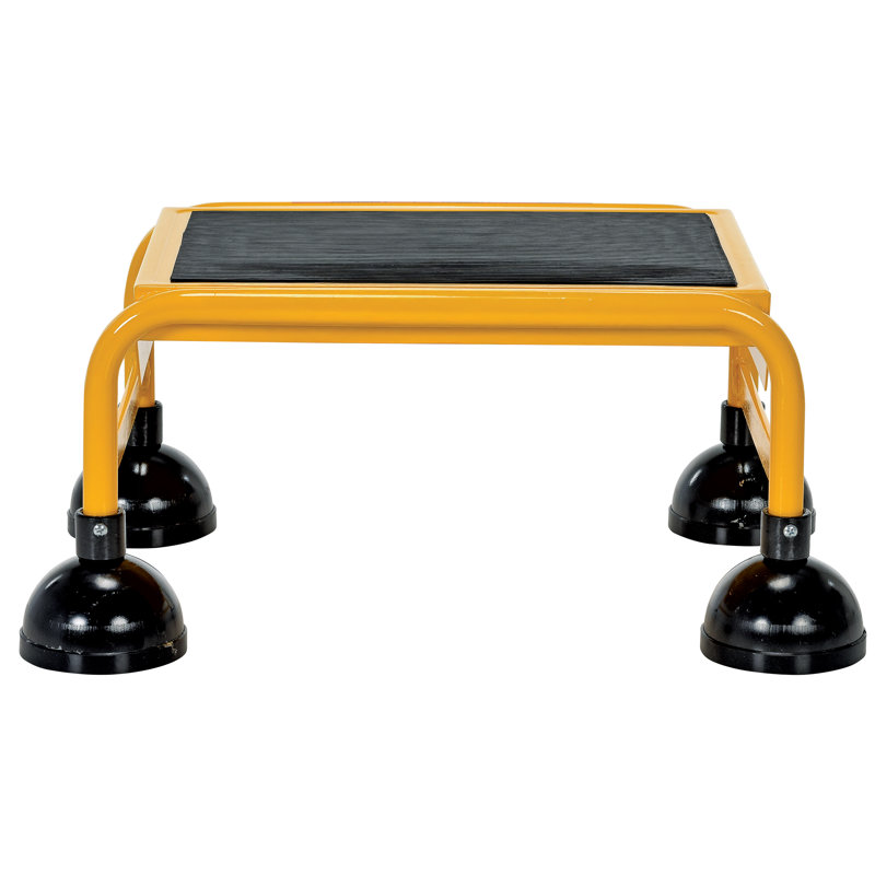 1 - Step Steel Step Stool, Yellow