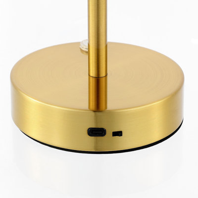 Staci Metal USB Table Lamp