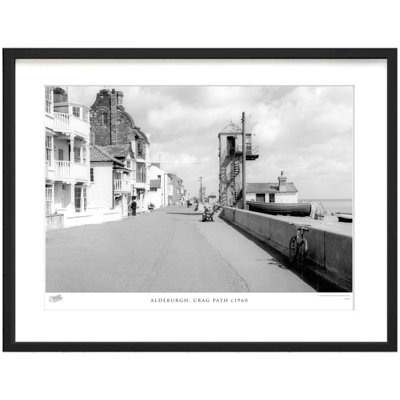 Aldeburgh, Crag Path C1960 - Single Picture Frame Print