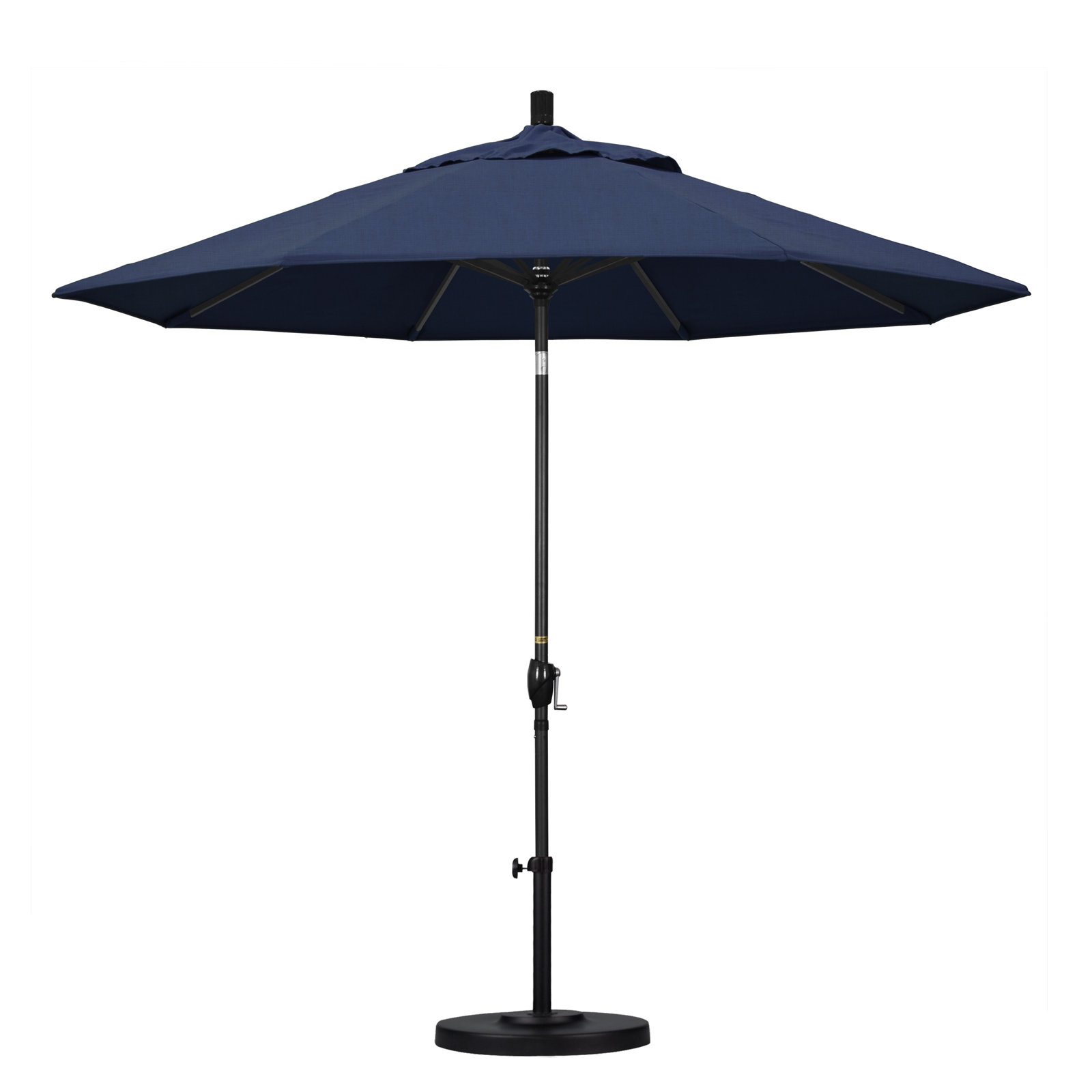 Iuka 108'' Outdoor Umbrella, Spectrum Indigo Sunbrella®