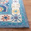 Tapis géométrique en laine et coton touffeté à la main Cyriel-1218149949