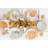 Pumpkins Salad Plate - Orange Medium Pumpkin