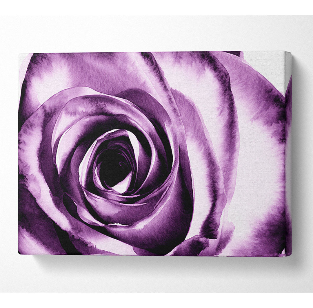 Purple Rose Delight - Kunstdrucke auf Leinwand