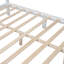 Structure de lit double en bois pleine grandeur, lit plateforme de style rétro avec support en lattes de bois-2077780965-2077780970