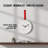 Wall Clock Red | Gift Idea-1090802002