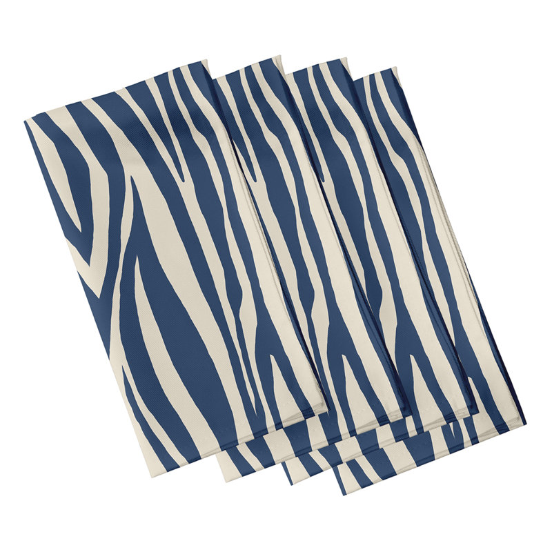 Ensemble de serviettes 4 pièces Daedric, Bleu marine