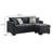 Storia Sleeper Sectional Chaise Sofa, 4 Pillows, 84 Inch-109427303