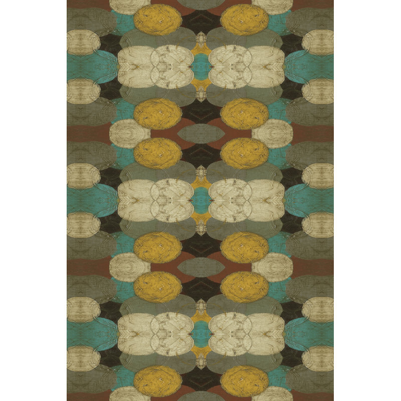 Circular Repeat IV by Jennifer Goldberger - Wrapped Canvas Painting, 91cm H x 61cm W