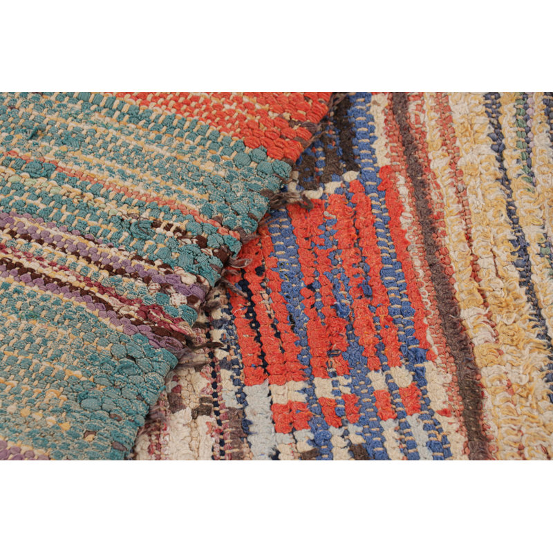 One-of-a-Kind 2'6”x7'1” Hand Knotted Area Rug