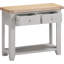 Windsor 85 cm W Solid Wood Top Console Table-114208549