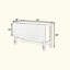 Table de salle à manger extensible Farmhouse-1615215262