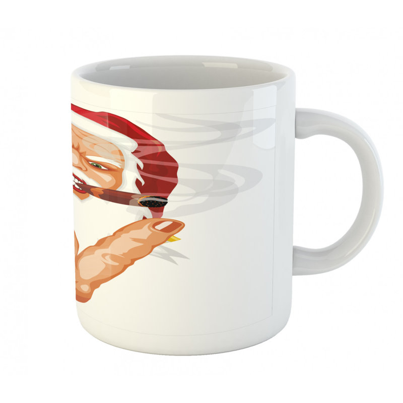 Grande tasse à café père noël