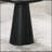 Unique Cone Base Pedestal Round End Table-1645455767