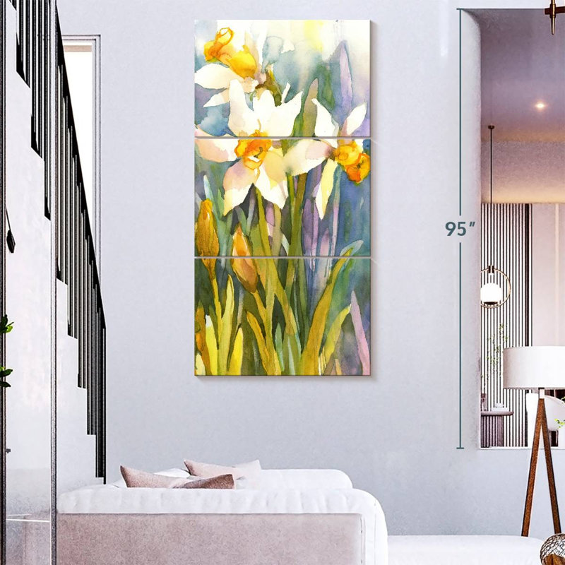 The Narcissus, 80" H x 39" W