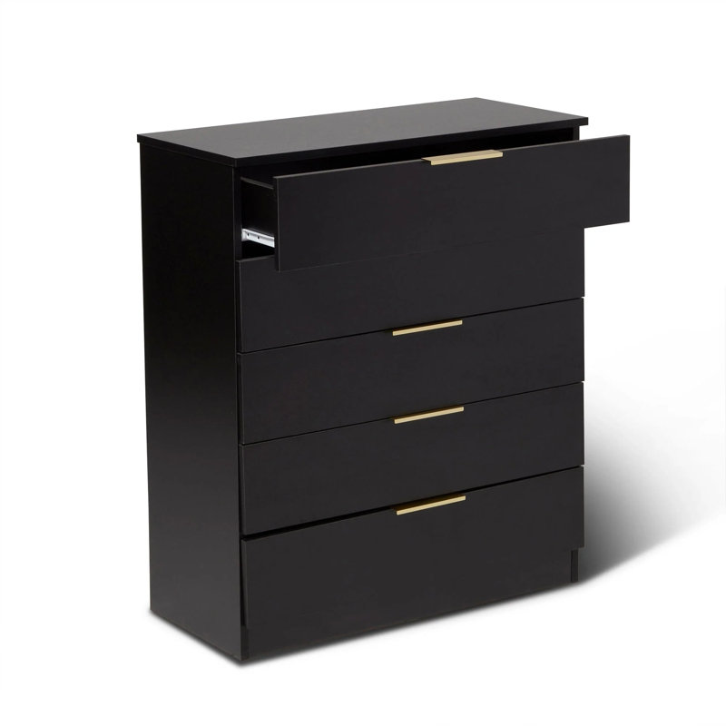 Glenhaven Chest of Drawers, Black