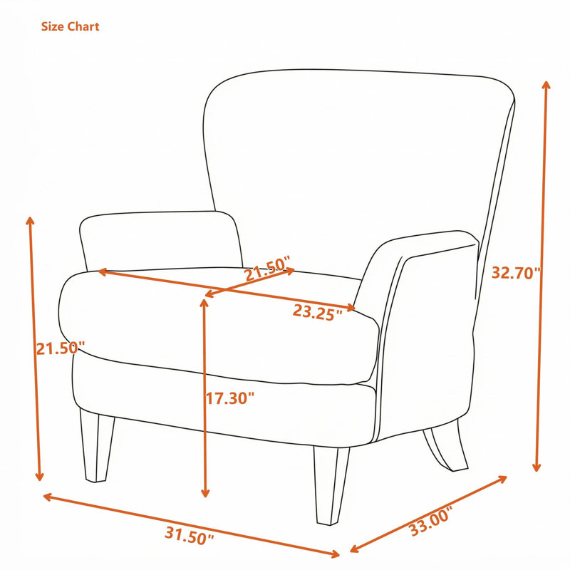 Fauteuil club Boucle