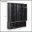 Hall Tree with 4 Hanging Hooks,Entryway Cabinet with Open Compartments-1689769049