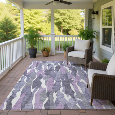 Tapis intérieur / extérieur lavable à la machine Bricen ACN2329