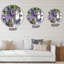 Wisteria Blossom - Horloge murale traditionnelle-60280452