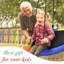 Ensemble de balançoire pour enfants en métal 5 en 1 Sumij-130136771