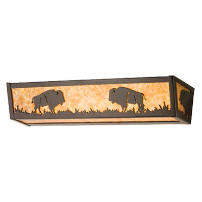 Rustic Lodge 4 - Light Bath Bar, Timeless Bronze
