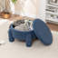 Repose-pieds rembourré avec rangement-491094016
