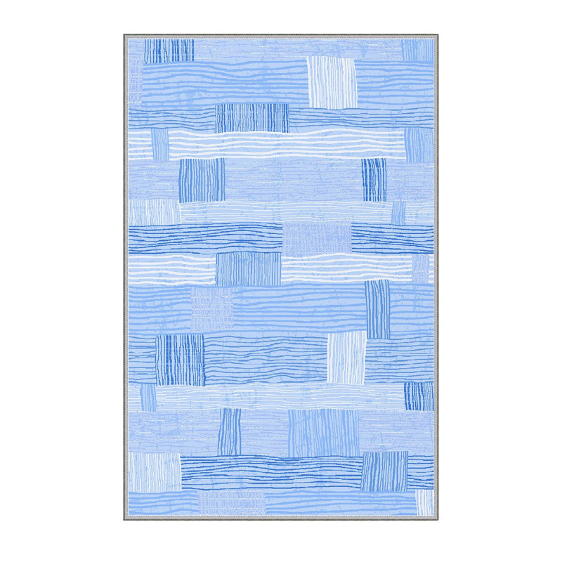 Premium Hall Carpet, 1% Polyester, 39.4 x 59.1 inches | 8 mm Pile Height, 65 g/m² | Antibacterial, Non-Slip PVC Felt Dot Underside, Machine Washable | 3D Digital Print, Durable & Stylish for Home Decor