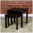 2-Piece Eucalyptus Nesting Table Set, Espresso