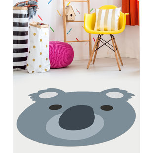 Vinyl Machine Printed Area Rug
