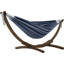 Hamac double avec support arqué en pin massif Holyoke Vivere - Offert en tissu Sunbrella ou en coton-1366963566-1366963494