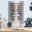 Art mural en métal luxueux «Eyes and Surf» par Andreas Magnusson-1285092574