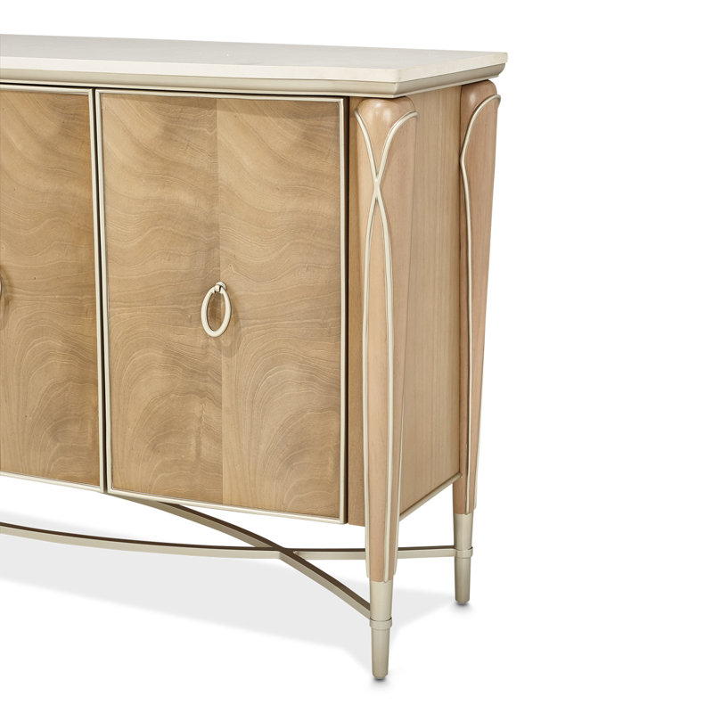 Villa Cherie Sideboard, Caramel/Ivory