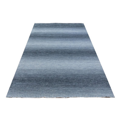 Hand Knotted Wool Ombre Indoor / Outdoor Rug