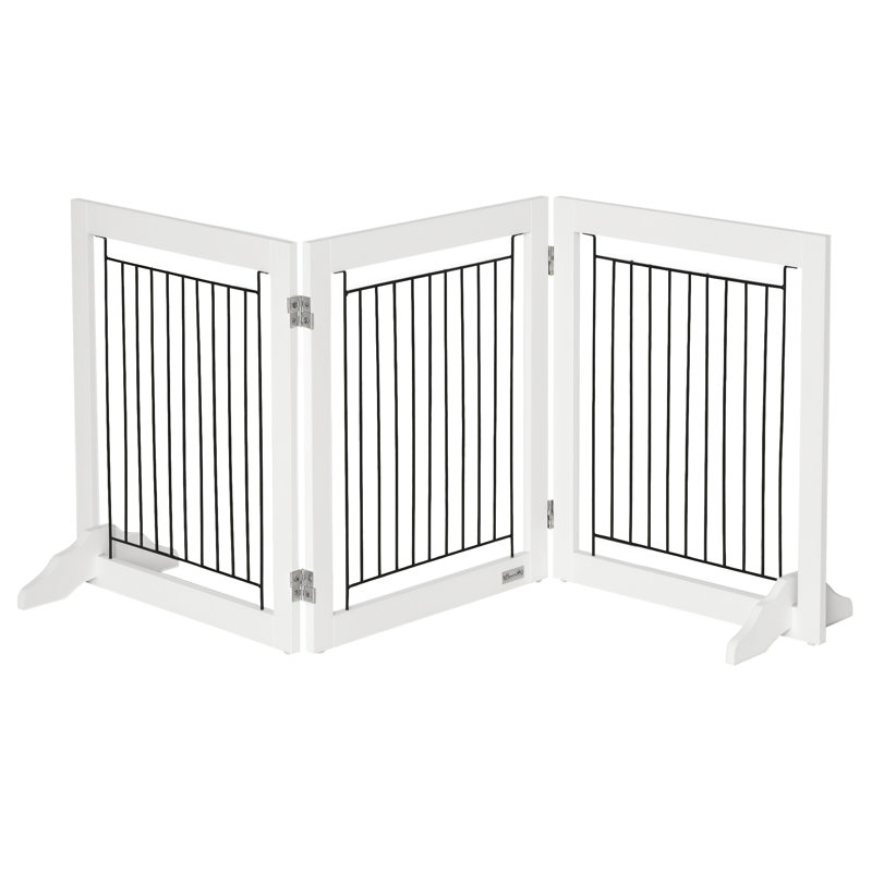 Barrière pour animaux autoportante Delean