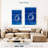 Faded Blueprint Sousaphone Laelle Poster-108611559