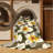Machine Washable Botanical Beige Area Rug-1941115545