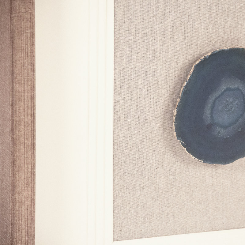Blue Geode Print