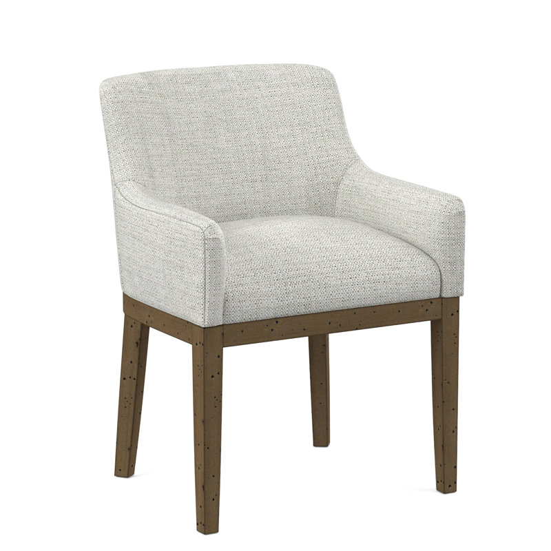 Upholstered Arm Chair, Black, 61703-88