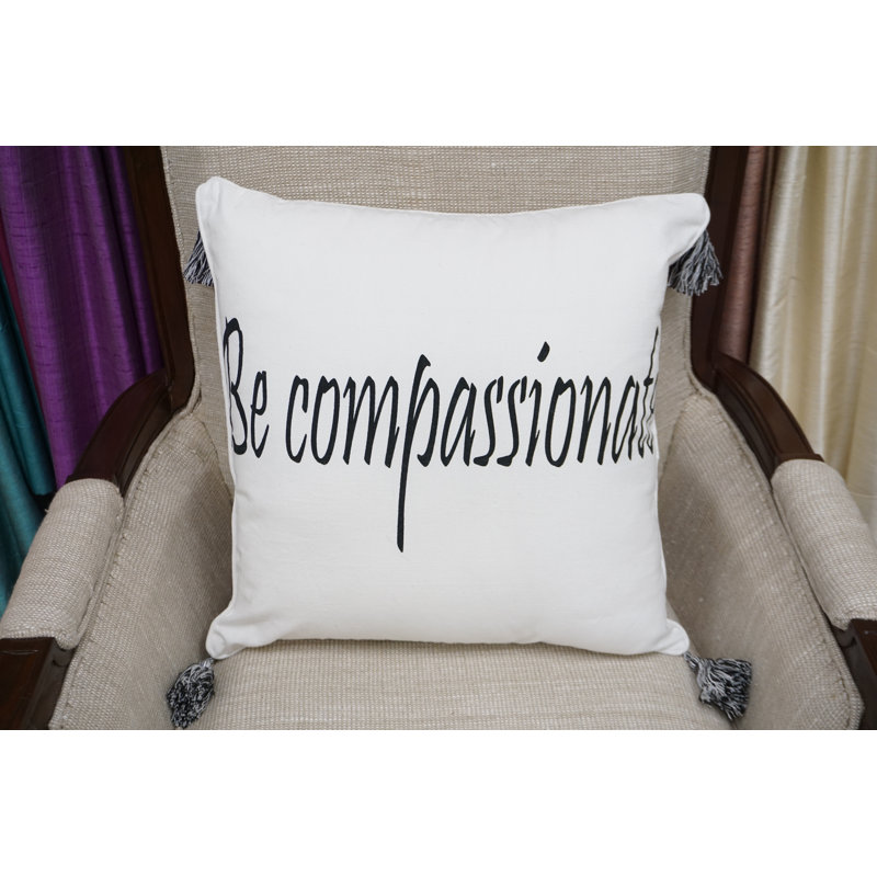 Cotton Throw Pillow