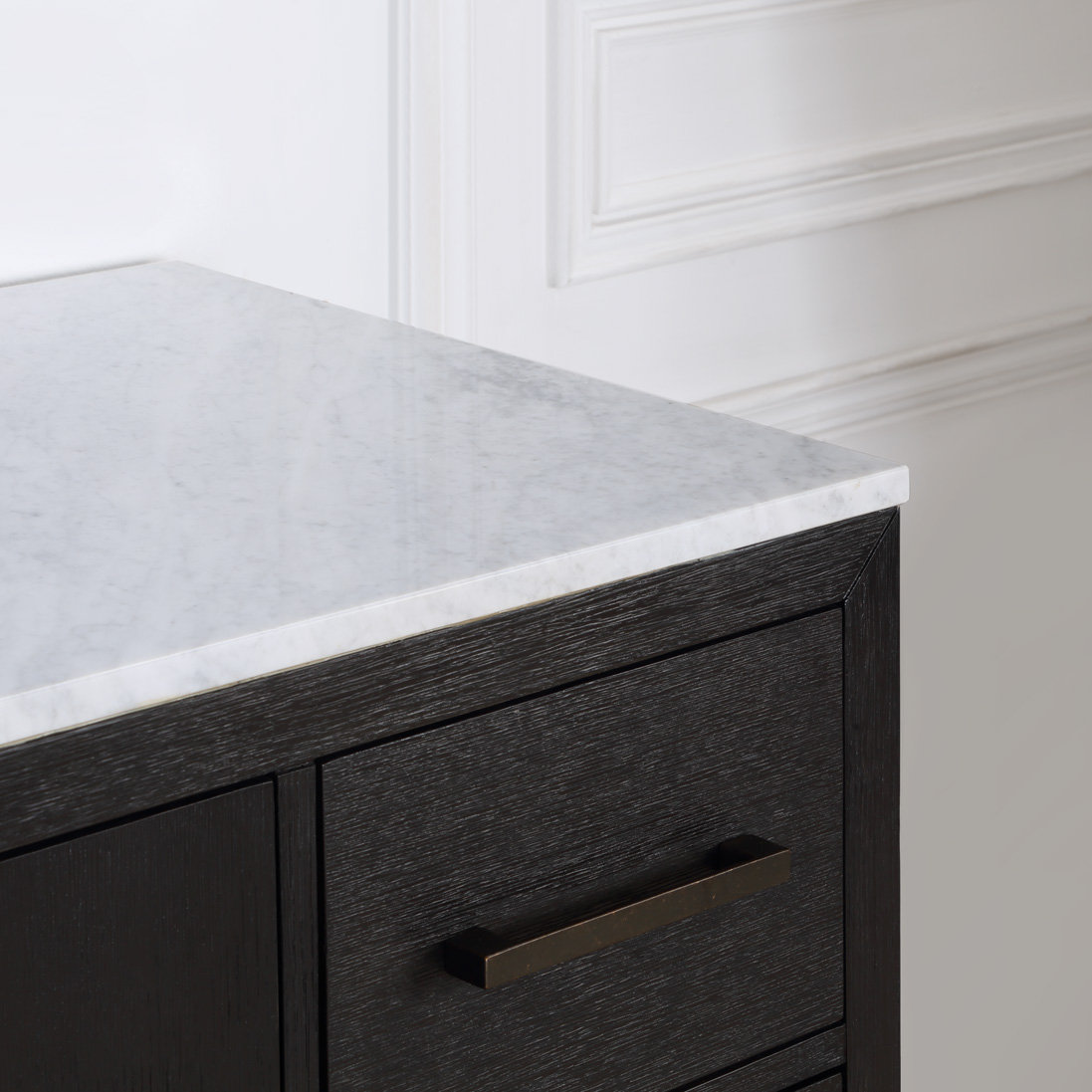 Alsup 42'' Single Bathroom Vanity, Dark Weathered Oak