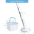 Spin Mop and Bucket with Wringer Set