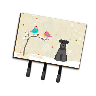 Garde-schnauzer miniature ou clé de noël miniature