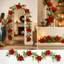 Décorations de Noël Décorations de guirlande de Noël pour la saison des fêtes