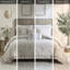 Housse de couette en coton taupe double / grand avec broderie de chenille envoûtante pour un magnifique capitonnage-121232119-121232115
