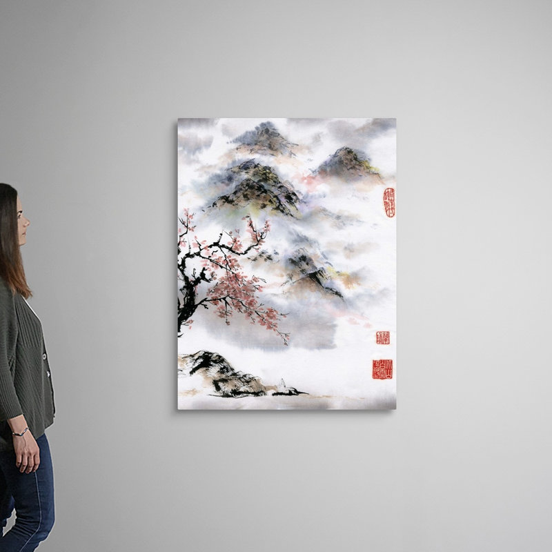 Art mural sur toile, H 48 po x l 36 po, Toile tendue