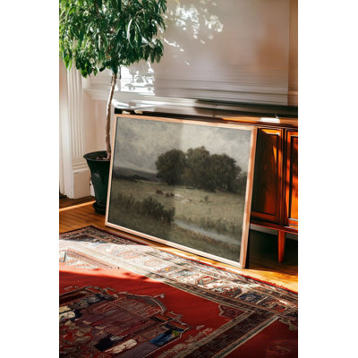 Peinture décorative encadrée