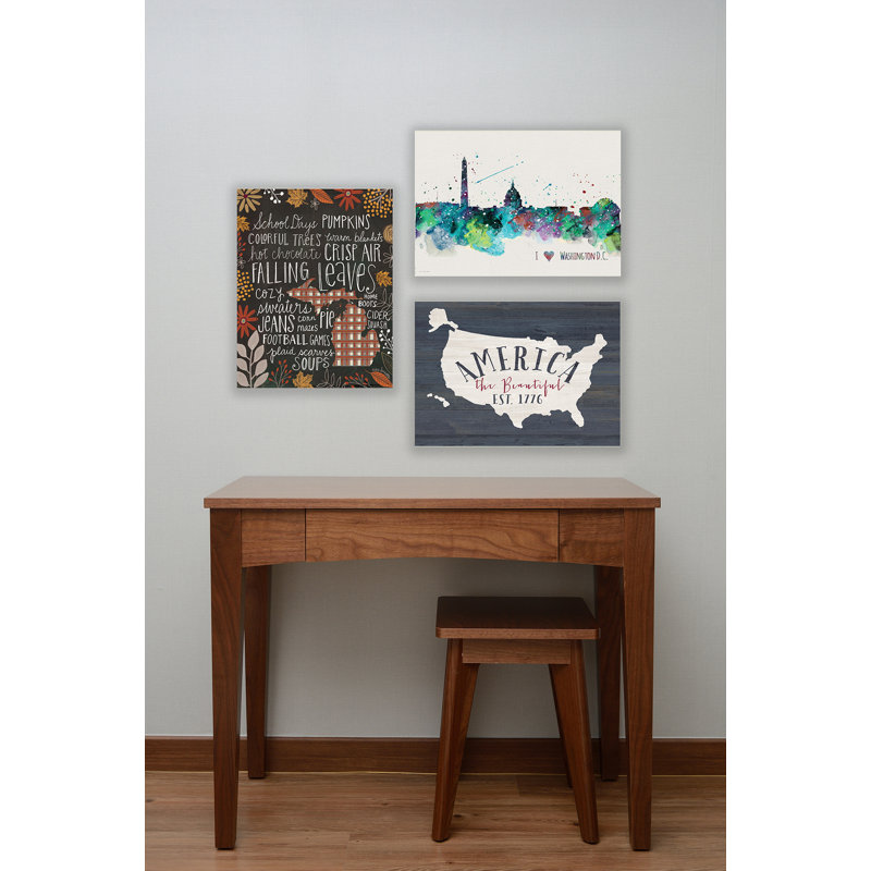 «My Heart is In Paris Map» par Katie Doucette, reproduction d'art graphique sur toile, H 19 po x l 13 po, Plaque murale