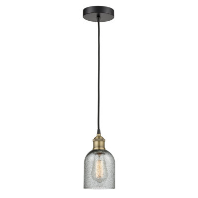 Luminaire suspendu en forme de cloche à 1 lumière Reiko